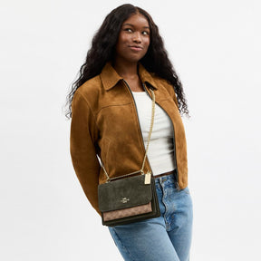 Klare Crossbody Bag In Signature Canvas