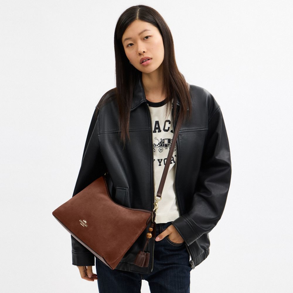 Laurel Shoulder Bag With Tassels