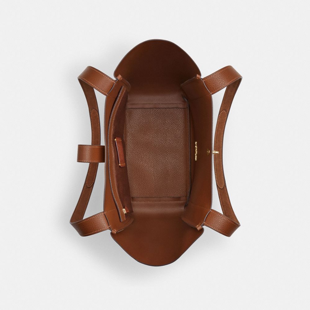 Hadley Turnlock Tote Bag