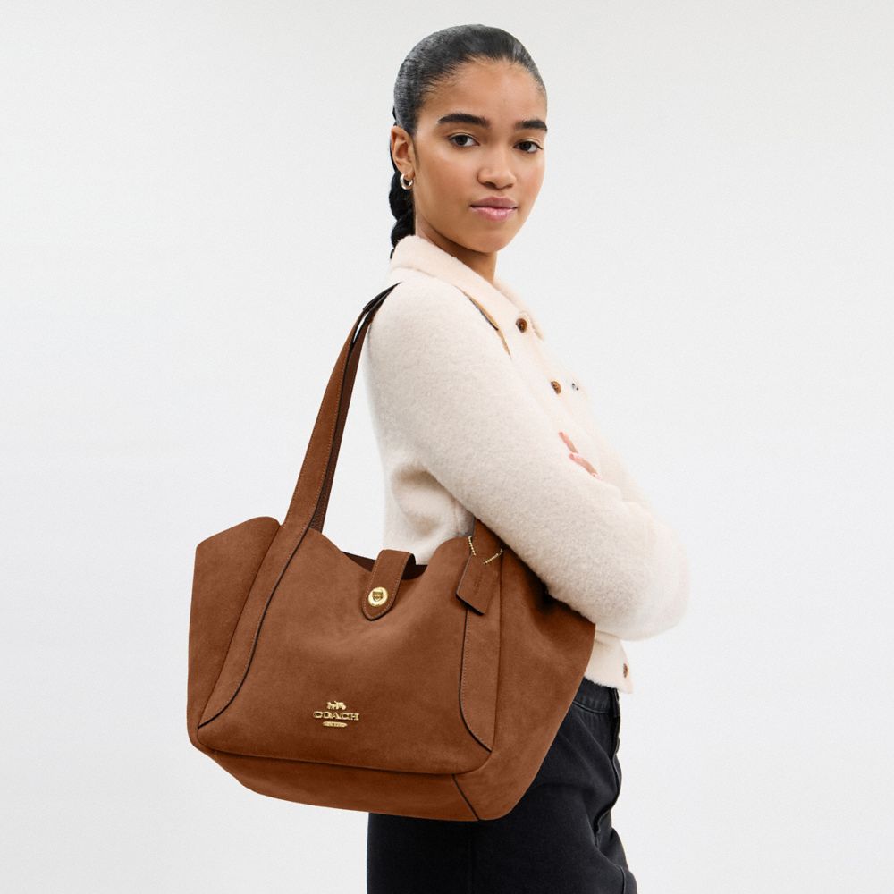 Hadley Turnlock Tote Bag