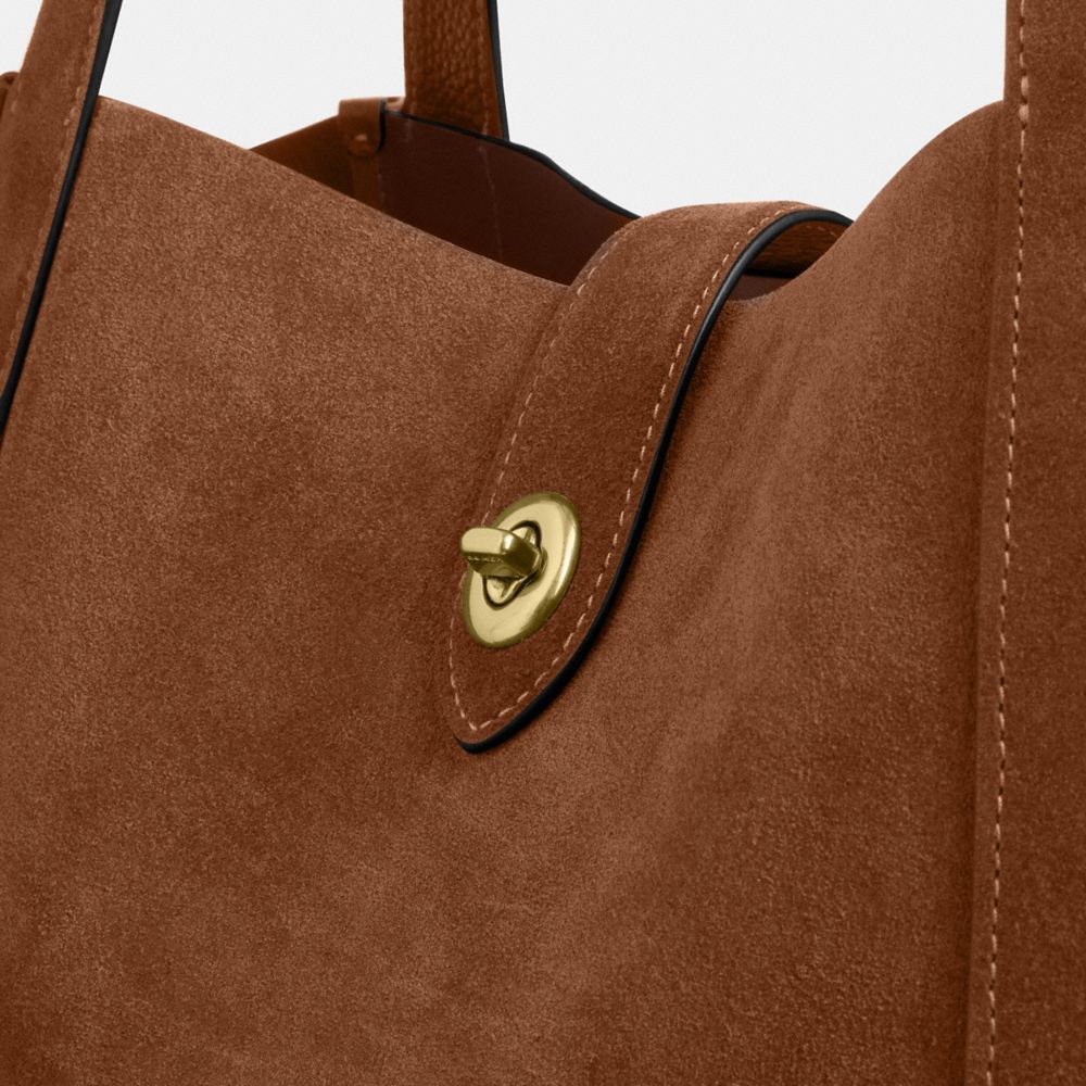 Hadley Turnlock Tote Bag