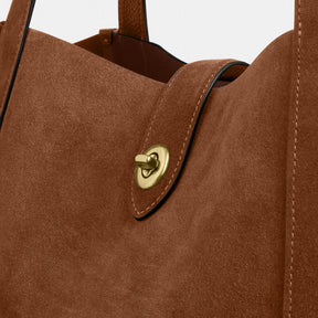 Hadley Turnlock Tote Bag