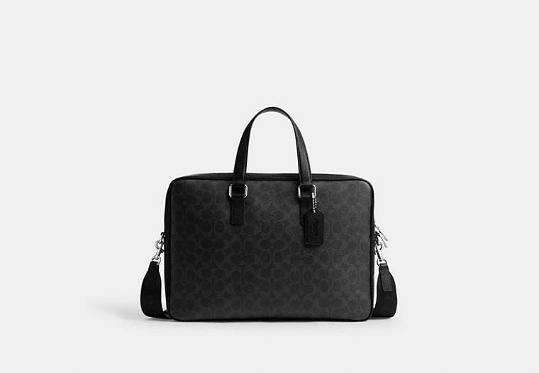 Caden Brief Bag In Signature Canvas