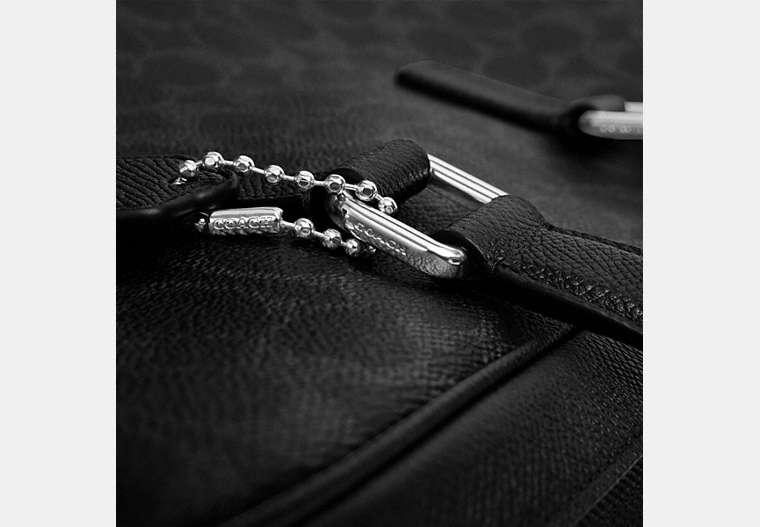 Caden Brief Bag In Signature Canvas