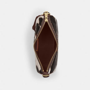 Kailey Shoulder Bag With Cow Print And Tassel