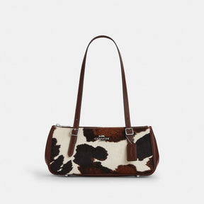 Asher Shoulder Bag With Cow Print