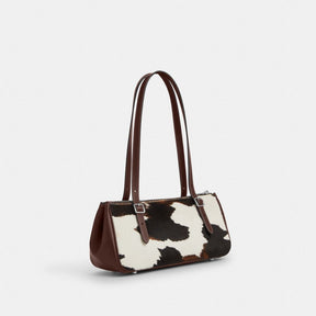 Asher Shoulder Bag With Cow Print