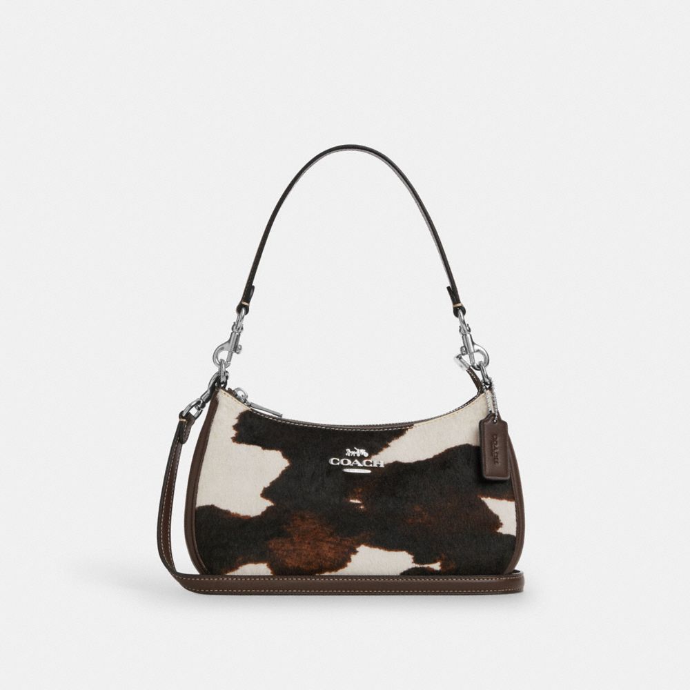 Teri Shoulder Bag With Cow Print