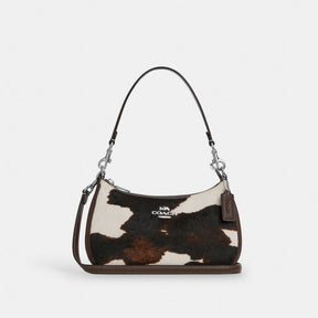 Teri Shoulder Bag With Cow Print