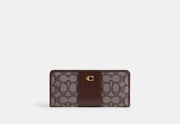 Essential Slim Wallet In Signature Jacquard