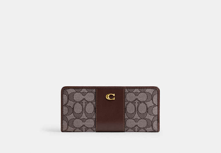 Essential Slim Wallet In Signature Jacquard