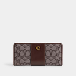 Essential Slim Wallet In Signature Jacquard