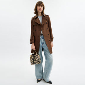 Rowan Bucket Bag With Leopard Print