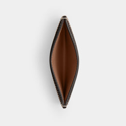 Essential Card Case In Crystal Signature Jacquard