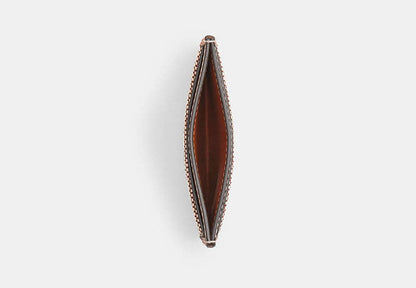 Essential Card Case In Crystal Signature Jacquard