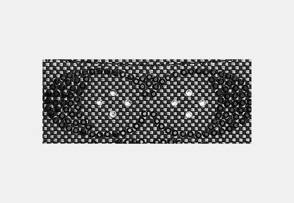 Essential Card Case In Crystal Signature Jacquard