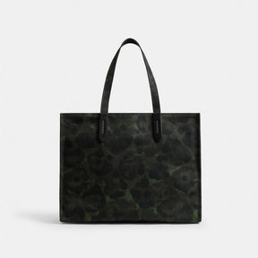 Tote With Camo Print And Rexy