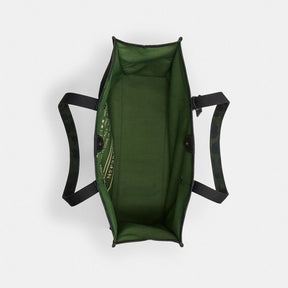 Tote With Camo Print And Rexy