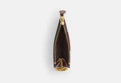 Essential Mini Id Card Case In Signature Jacquard