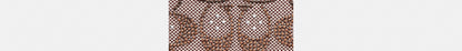 Essential Slim Card Case In Crystal Signature Jacquard