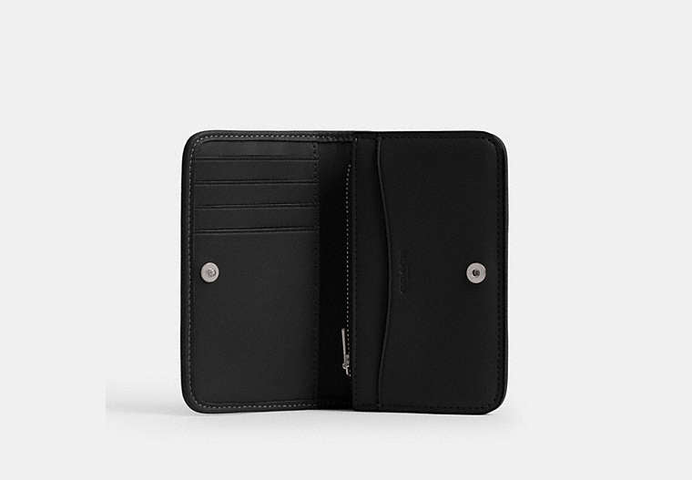 Essential Slim Card Case In Crystal Signature Jacquard