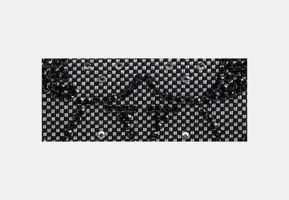 Essential Slim Card Case In Crystal Signature Jacquard