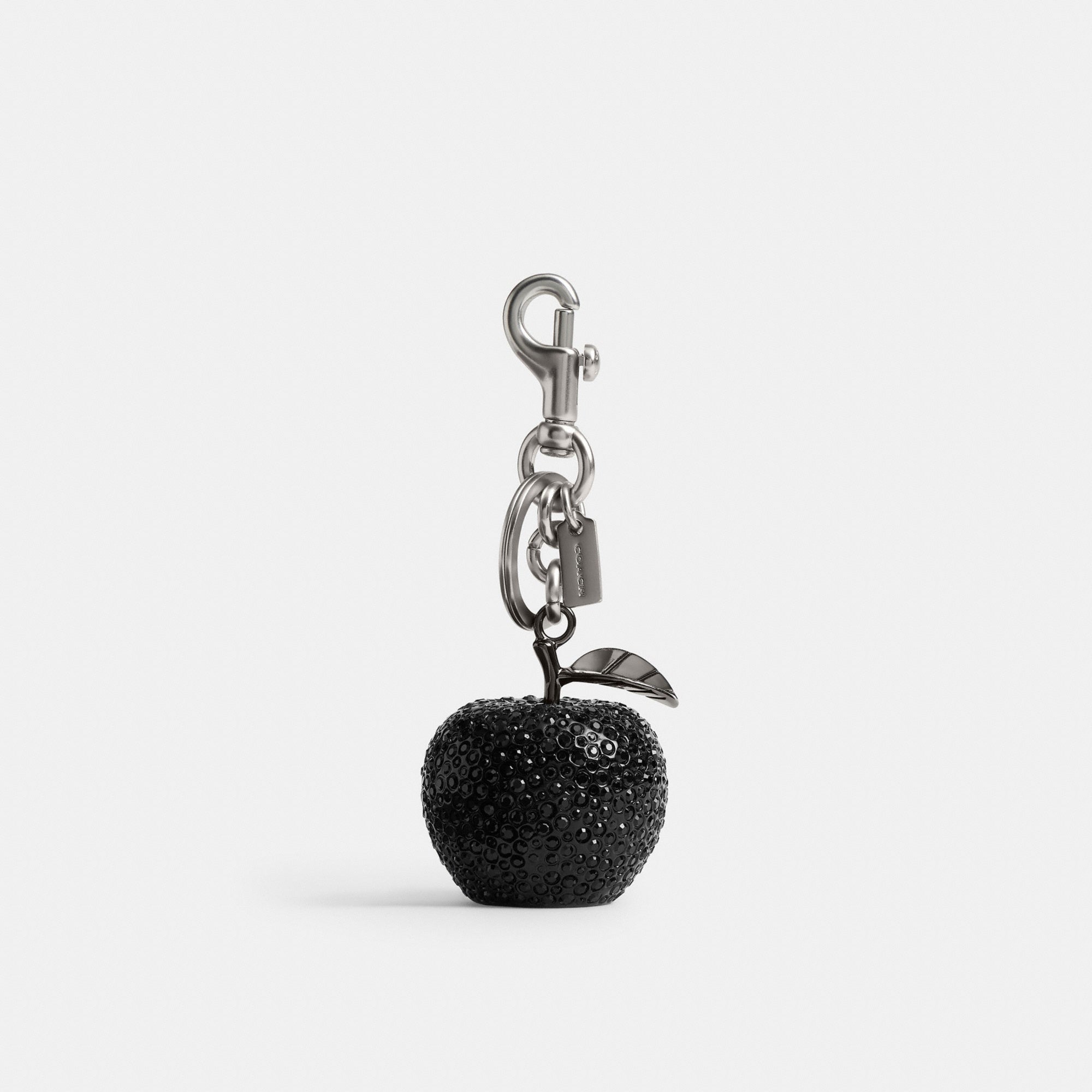 Crystal Apple Bag Charm