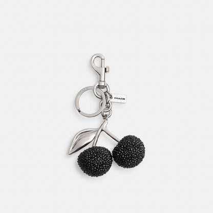 Crystal Cherry Bag Charm