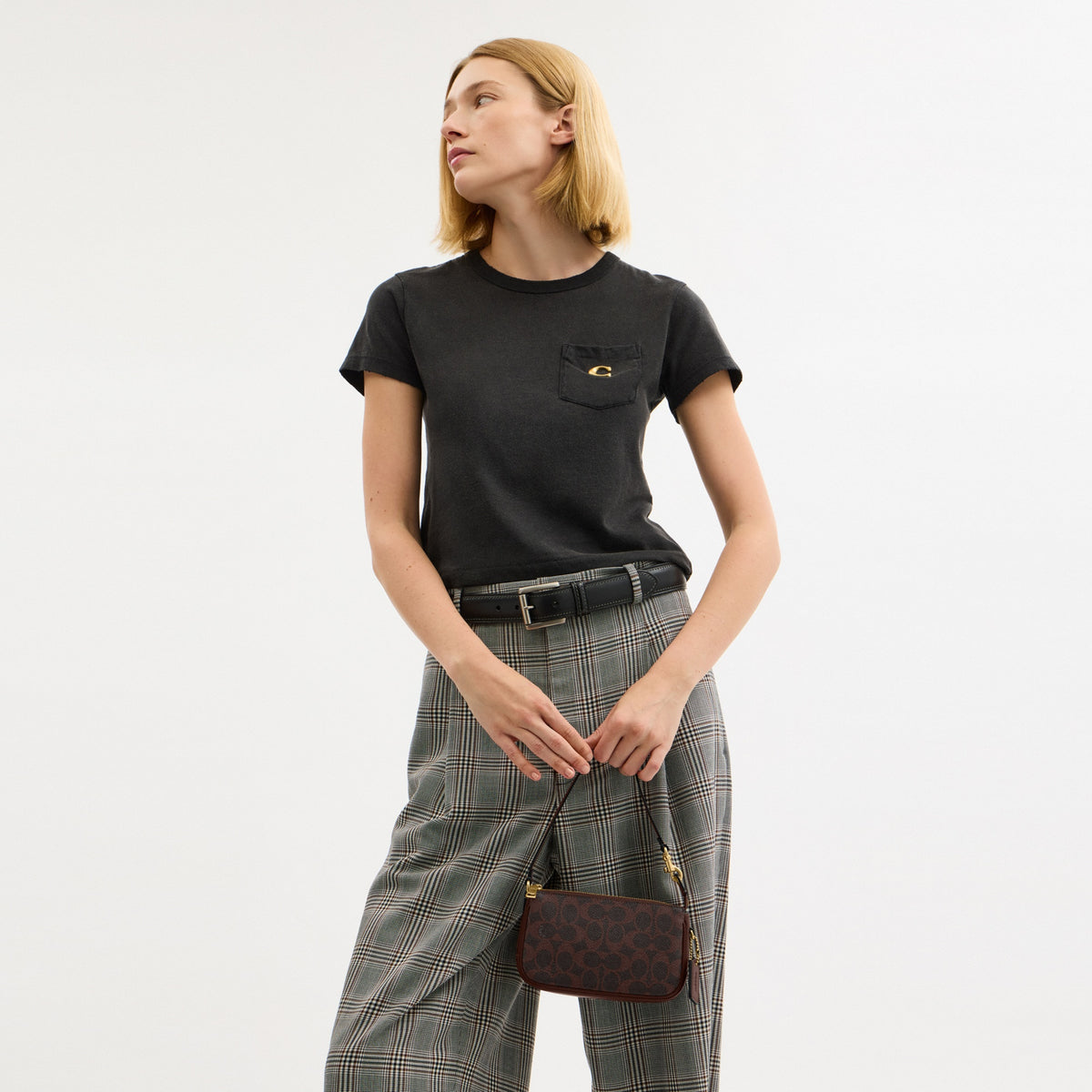 Plaza Bag 18 In Signature Canvas