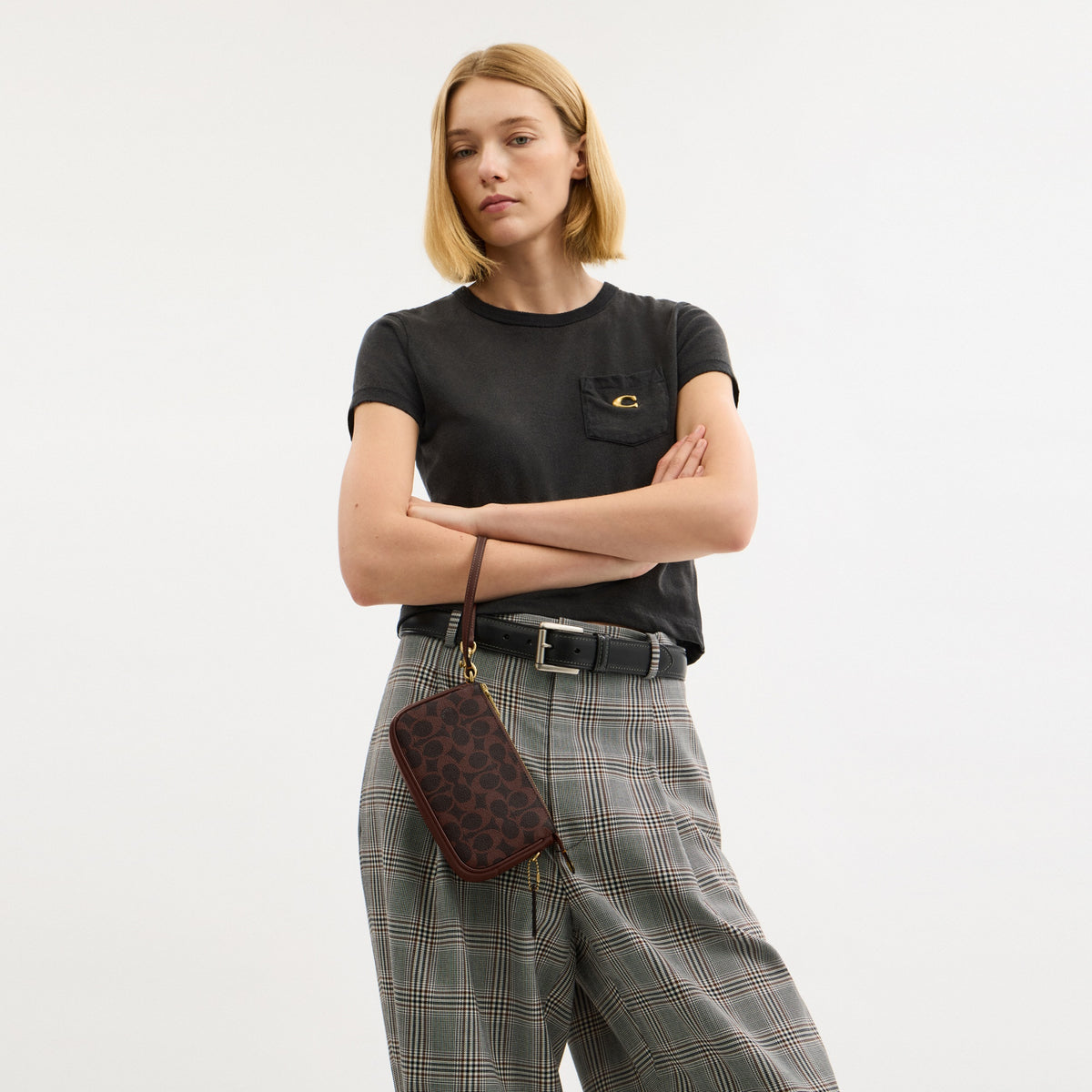 Plaza Bag 18 In Signature Canvas