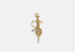 Small Tennis Racket Bag Charm