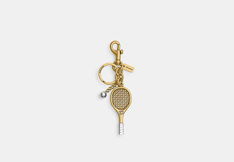 Small Tennis Racket Bag Charm