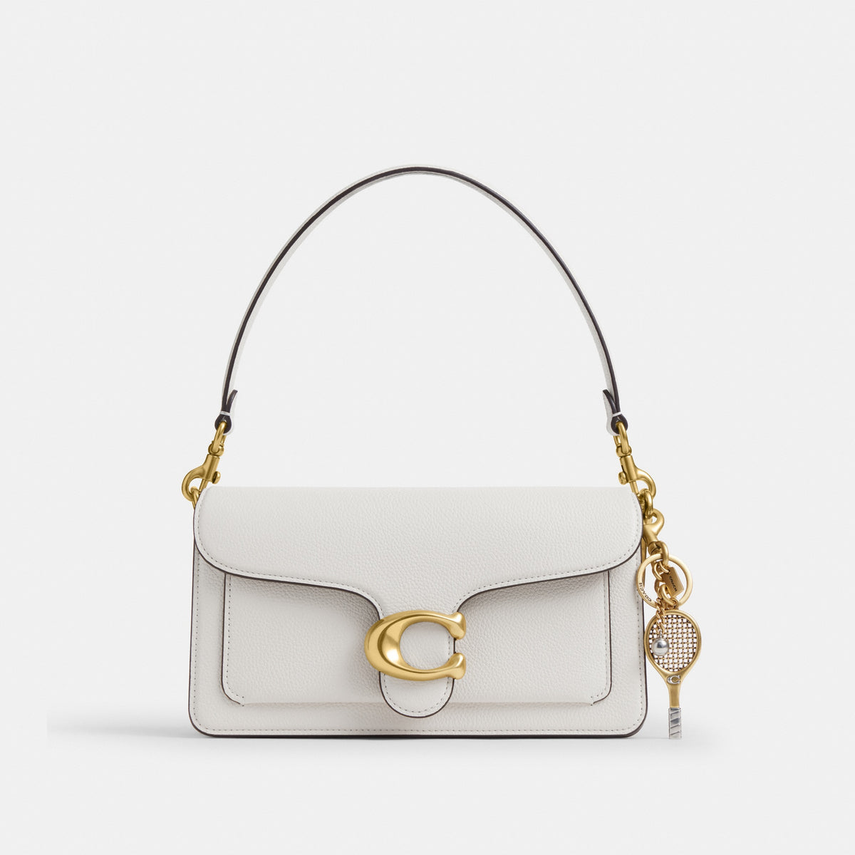 Small Tennis Racket Bag Charm