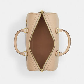 Rowan Large Satchel Bag In Signature Leather