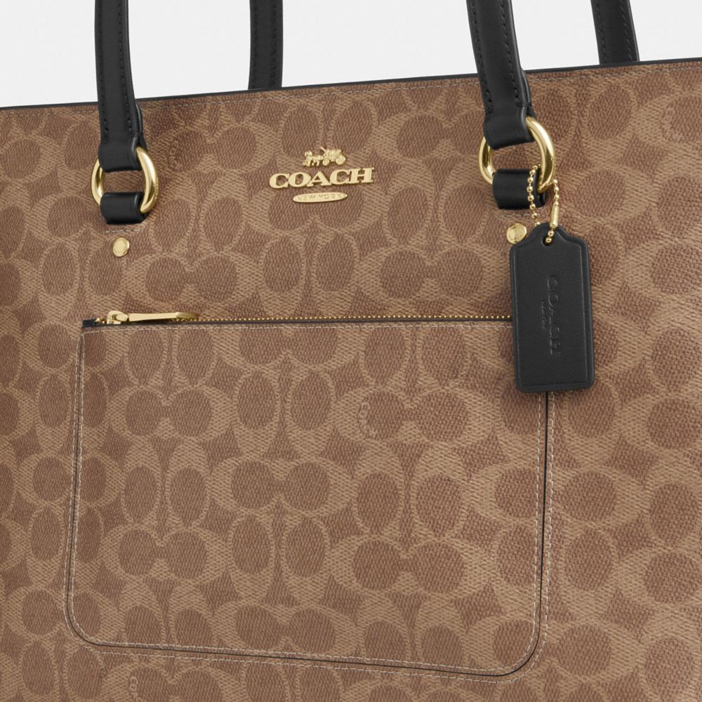 Station Tote Bag In Signature Canvas
