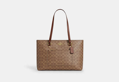 Station Tote Bag In Signature Canvas