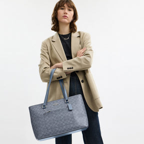 Station Tote Bag In Signature Canvas