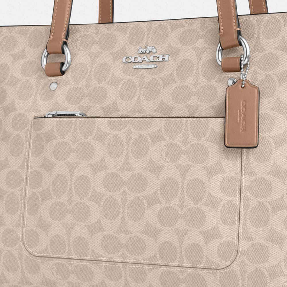 Station Tote Bag In Signature Canvas