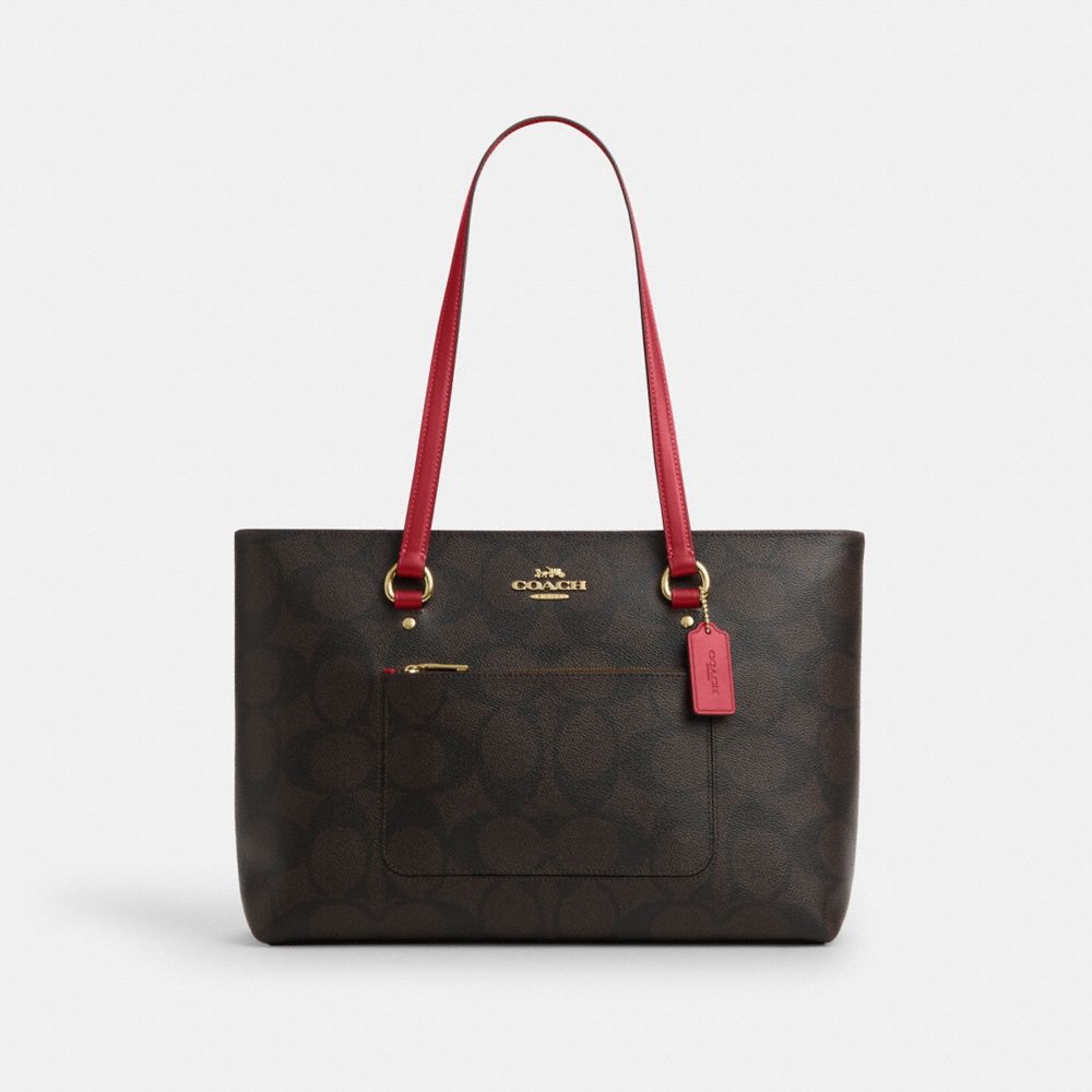 Station Tote Bag In Maxi Signature Canvas