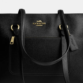 Station Tote Bag In Signature Leather