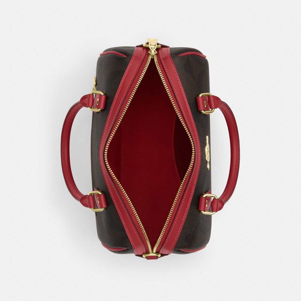 Rowan Satchel Bag In Maxi Signature Canvas