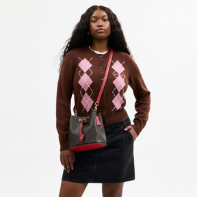 Rowan Bucket Bag In Maxi Signature Canvas