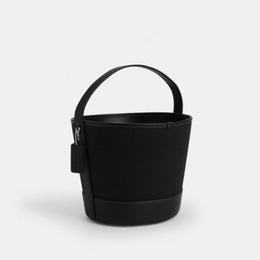 Trick Or Treat Bucket With Halloween Cat In Regenerative Cotton