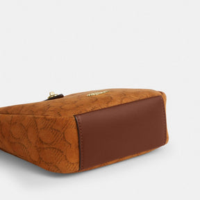 Hadley Mini Crossbody Bag In Signature Suede