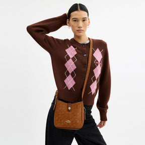 Hadley Mini Crossbody Bag In Signature Suede