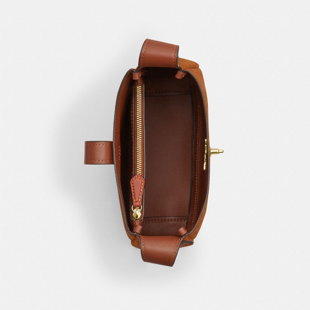 Hadley Mini Crossbody Bag In Signature Suede