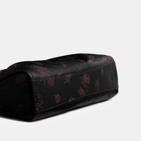 Faye Large Shoulder Bag With Floral Print
