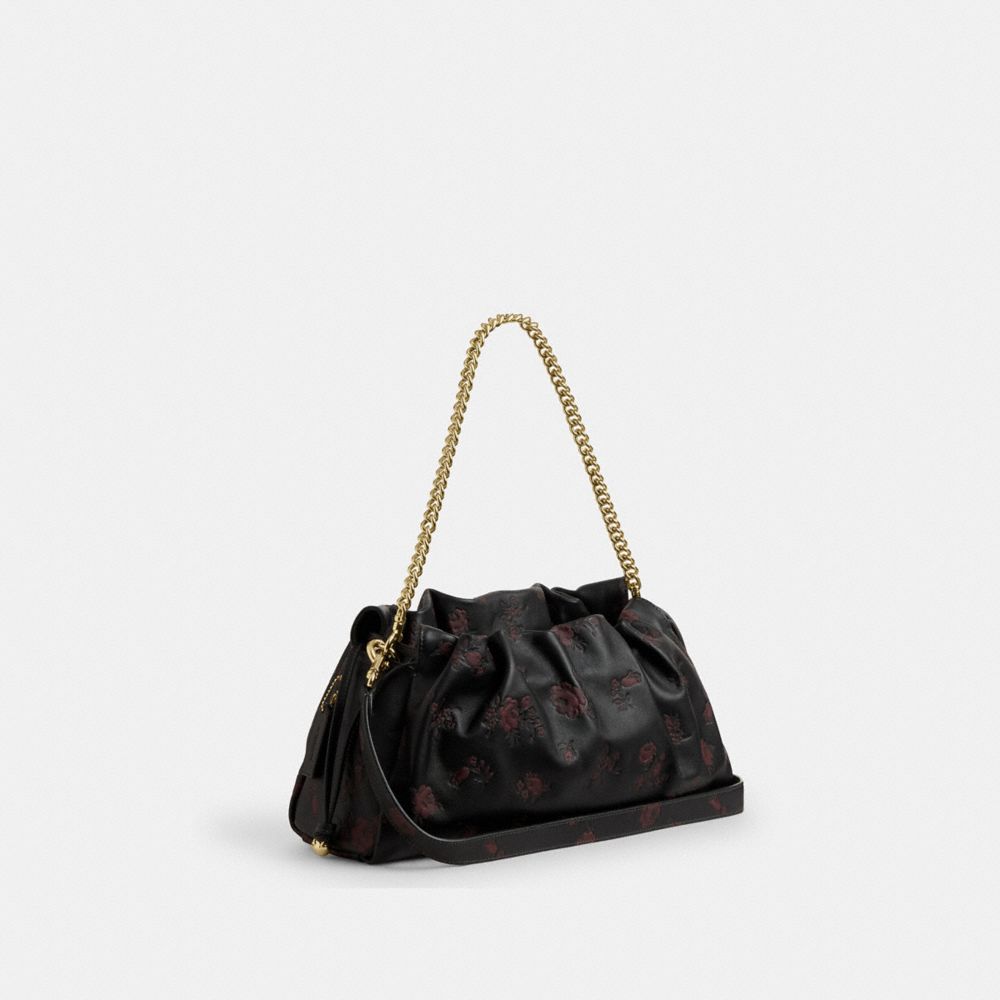 Faye Large Shoulder Bag With Floral Print