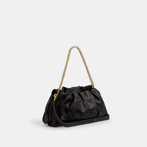 Faye Large Shoulder Bag With Floral Print