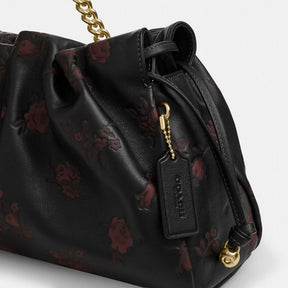 Faye Large Shoulder Bag With Floral Print